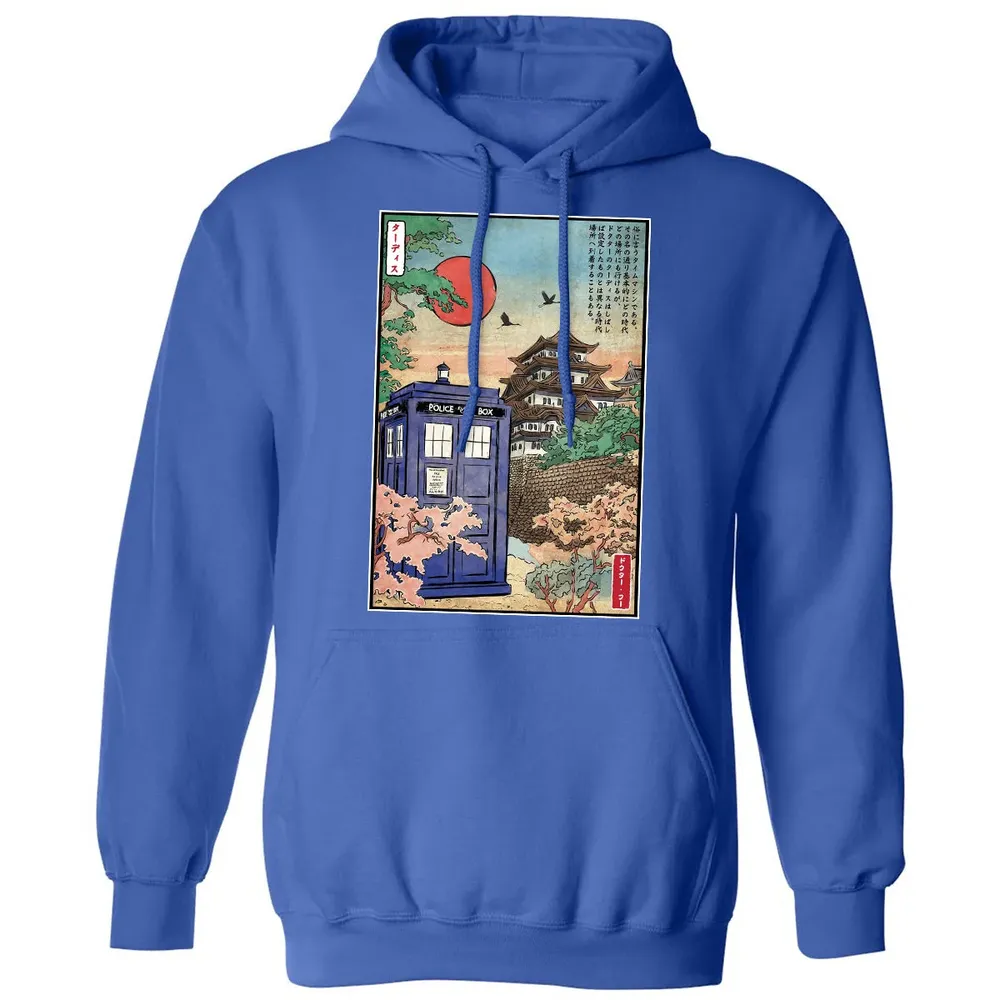 The Tardis in Japan Classic Unisex Hoodie - 9