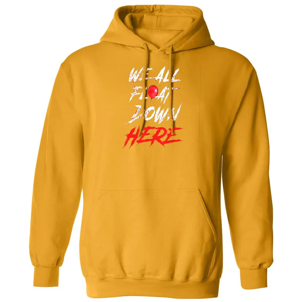 We All Float Down Here Bloody Red Balloon Horror Halloween Classic Unisex Hoodie - 12