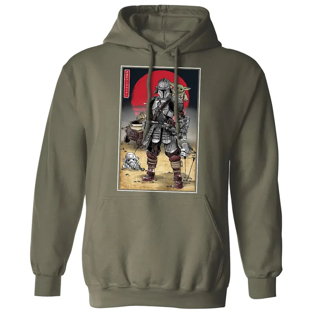Lone Ronin and Cub Classic Unisex Hoodie - 4