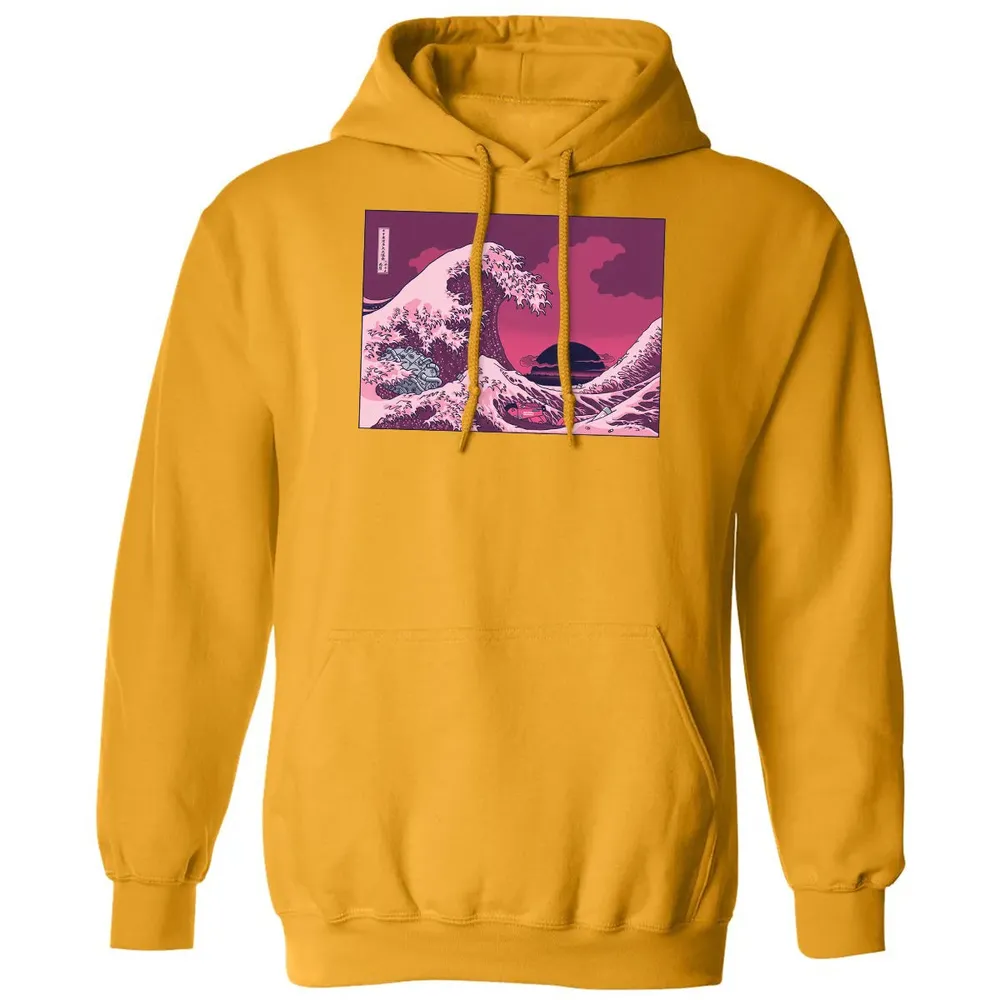 Neo Tokyo Wave Classic Unisex Hoodie - 12
