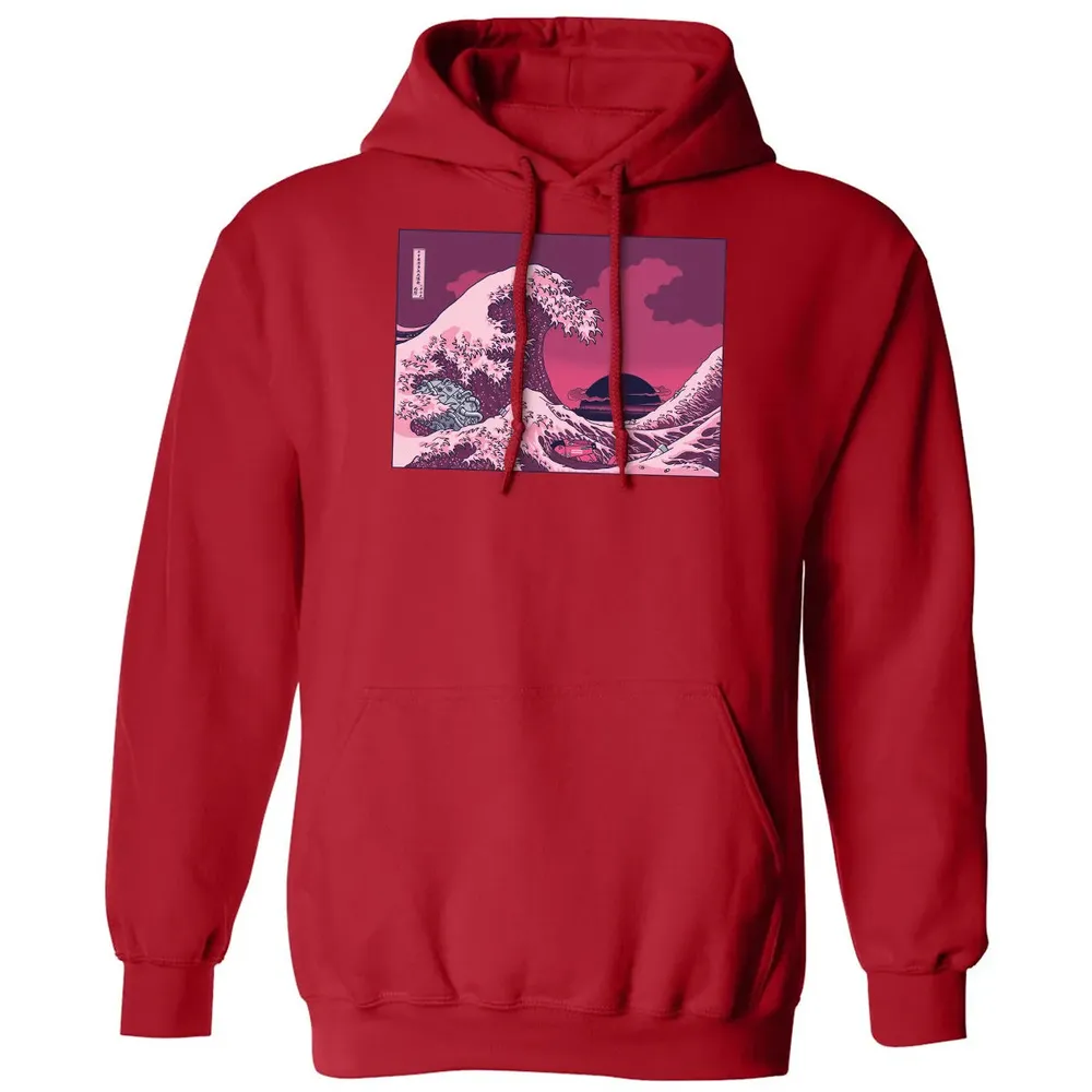 Neo Tokyo Wave Classic Unisex Hoodie - 5