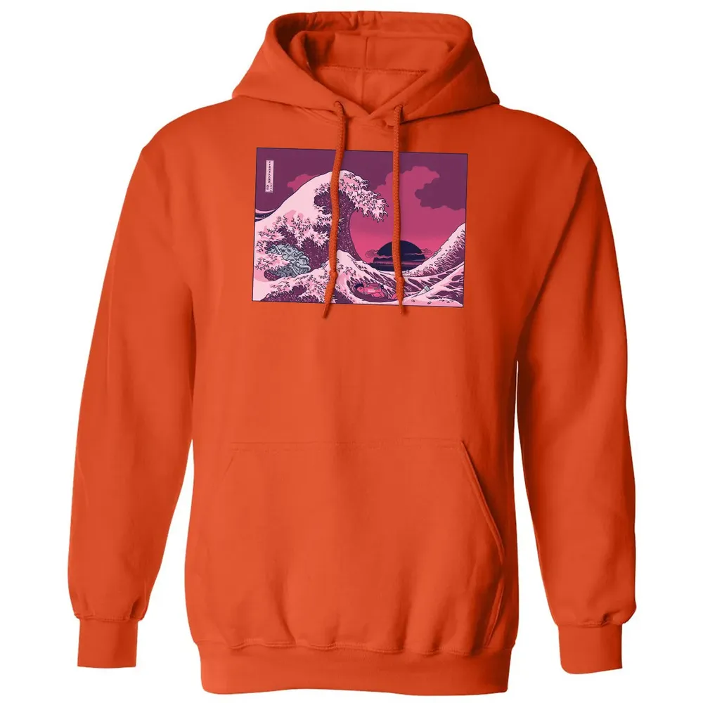 Neo Tokyo Wave Classic Unisex Hoodie - 10