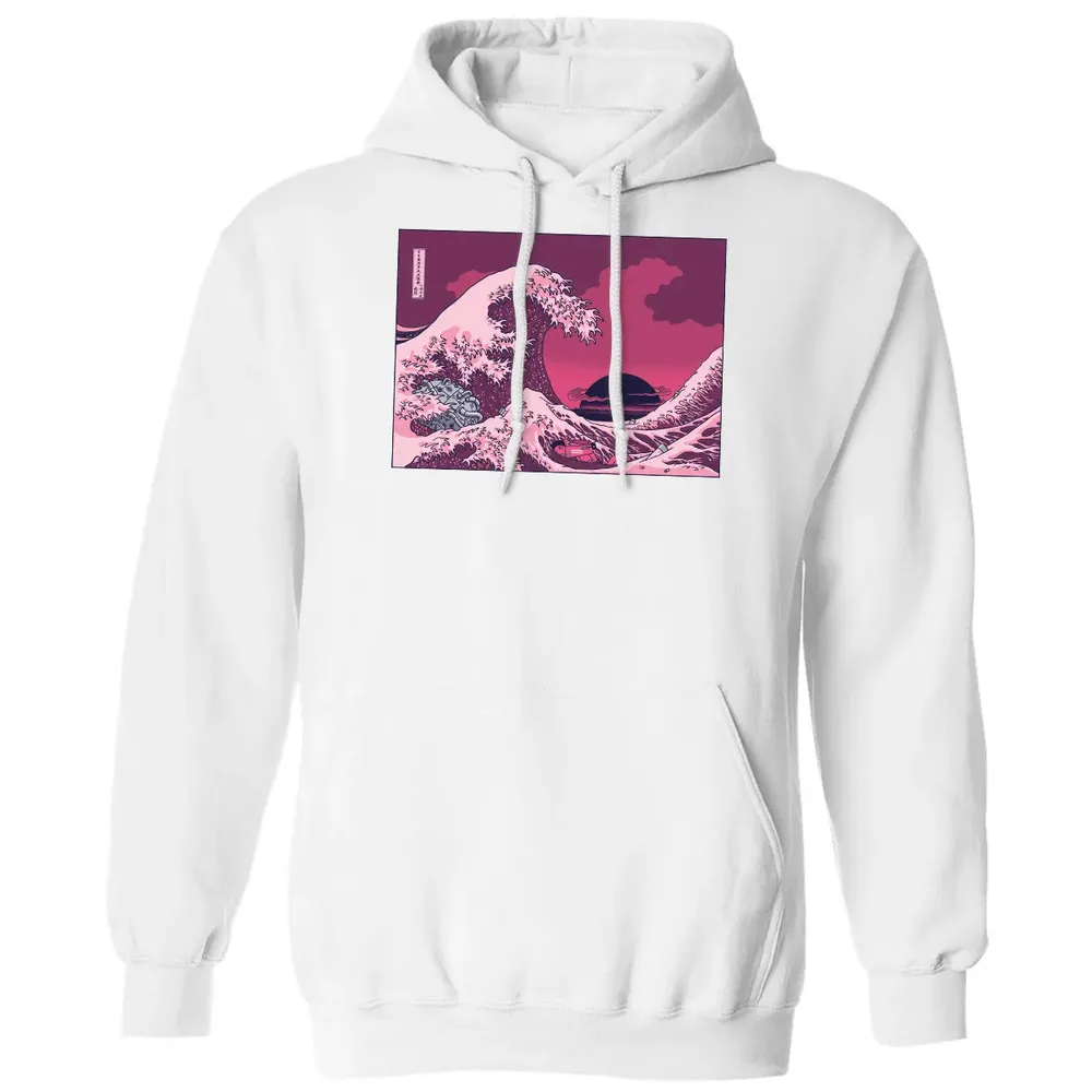 Neo Tokyo Wave Classic Unisex Hoodie - 11