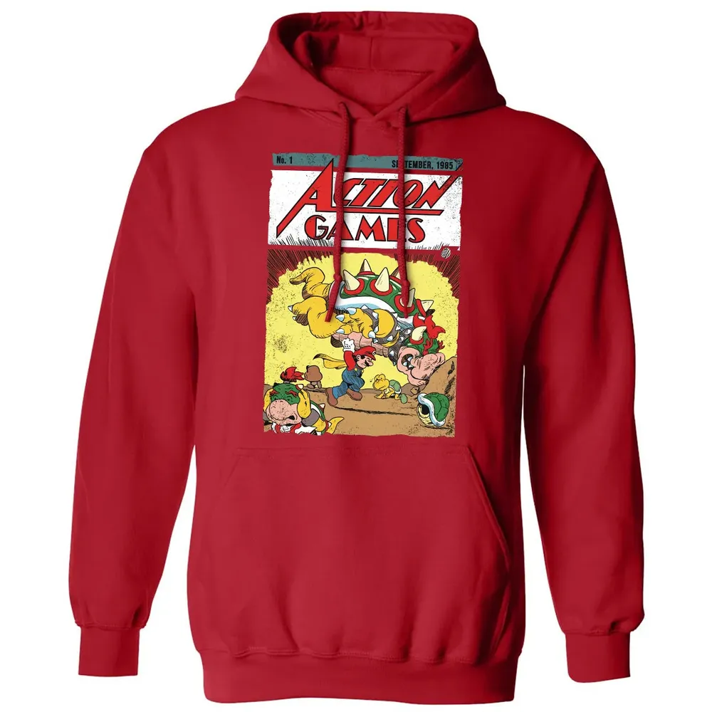 Action Games Classic Unisex Hoodie - 5