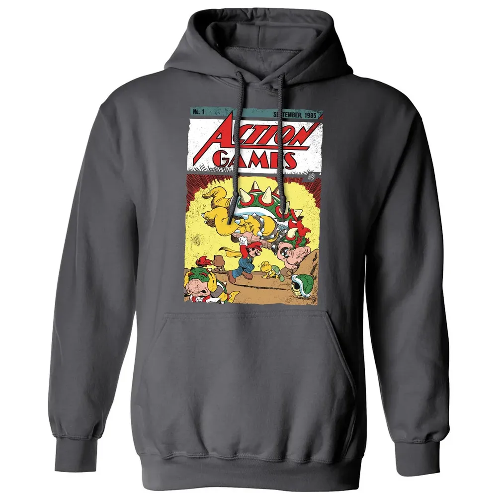 Action Games Classic Unisex Hoodie - 7