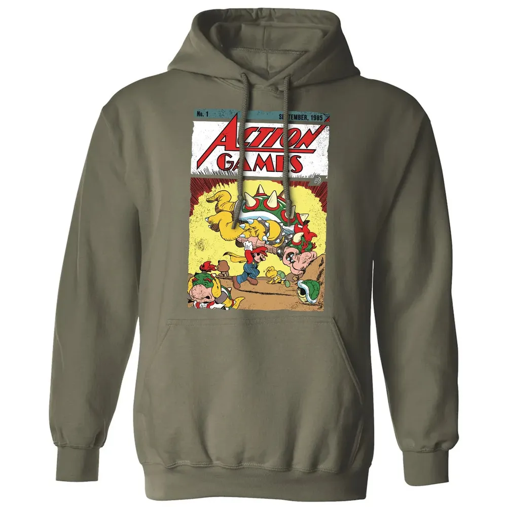 Action Games Classic Unisex Hoodie - 4