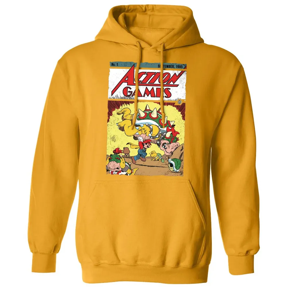 Action Games Classic Unisex Hoodie - 12