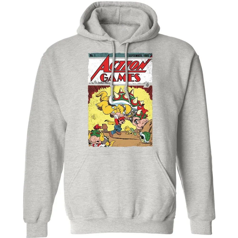 Action Games Classic Unisex Hoodie - 8