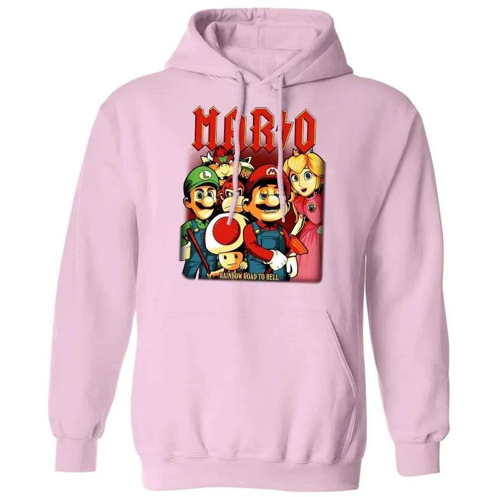 Rainbow Road To Hell Classic Unisex Hoodie - 3