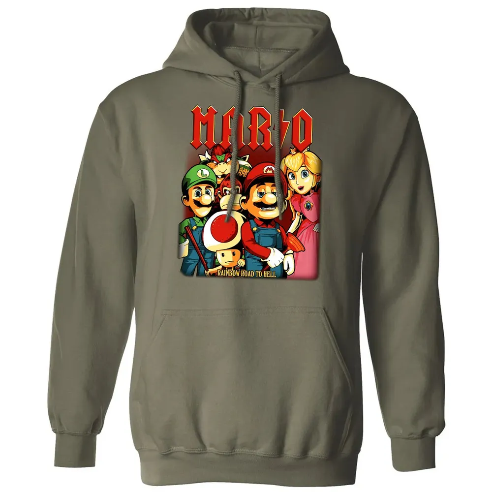 Rainbow Road To Hell Classic Unisex Hoodie - 4