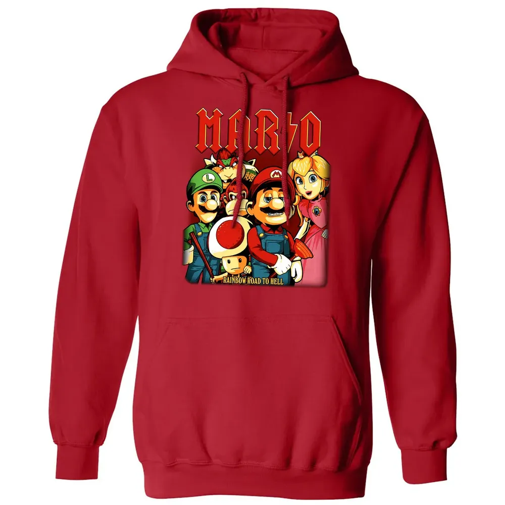 Rainbow Road To Hell Classic Unisex Hoodie - 5