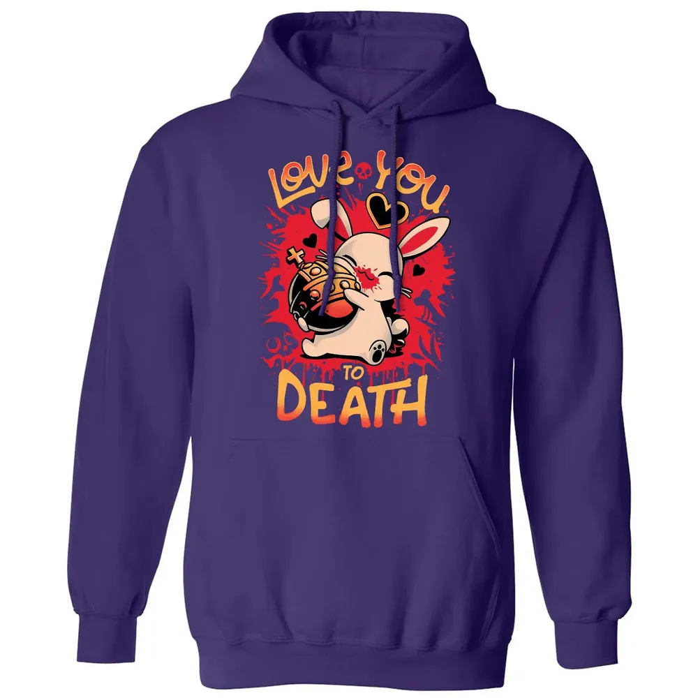 Love You To Death Classic Unisex Hoodie - 6