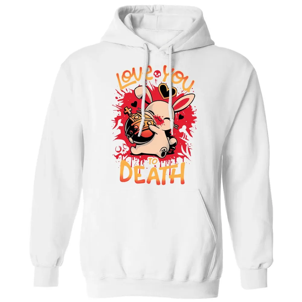 Love You To Death Classic Unisex Hoodie - 11