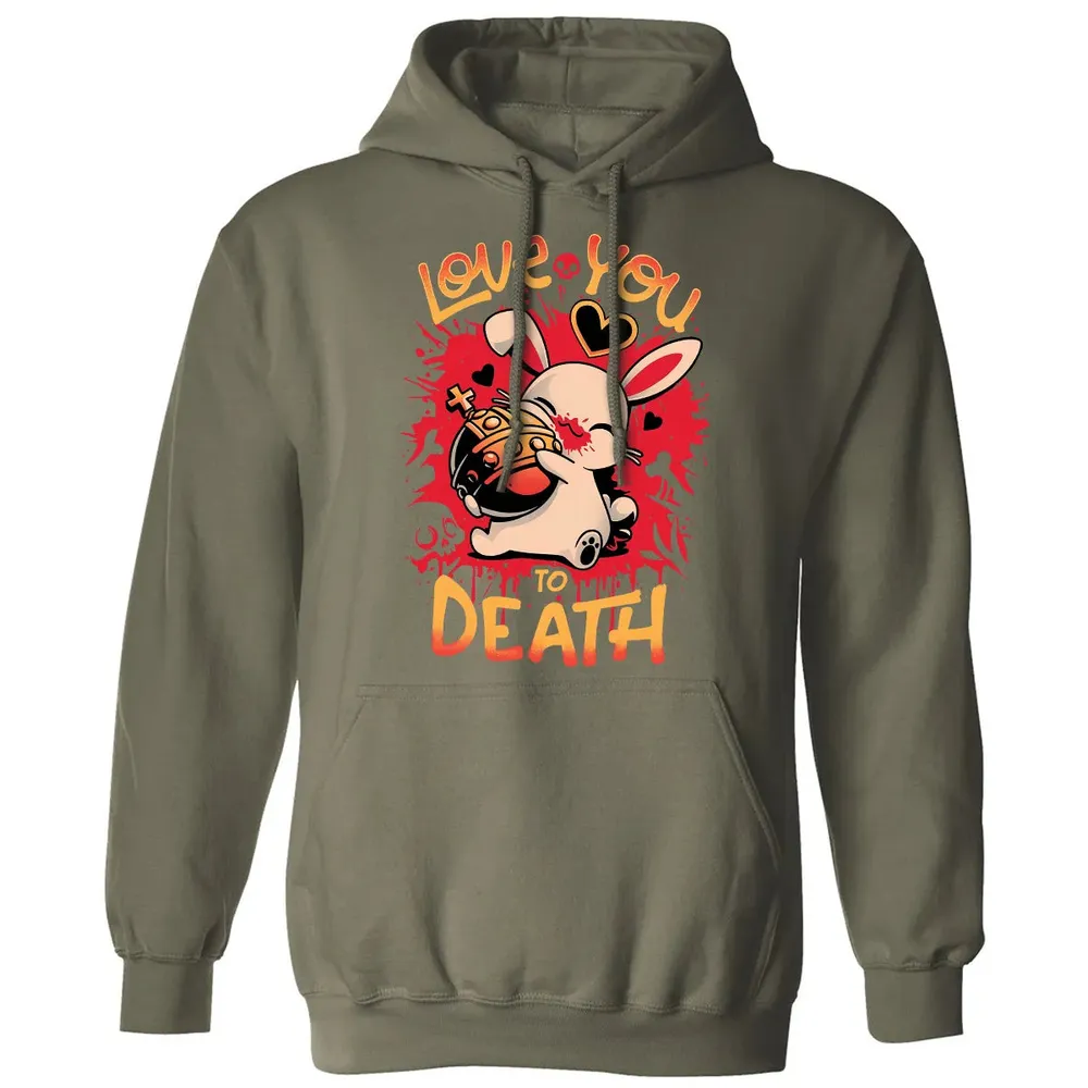 Love You To Death Classic Unisex Hoodie - 4