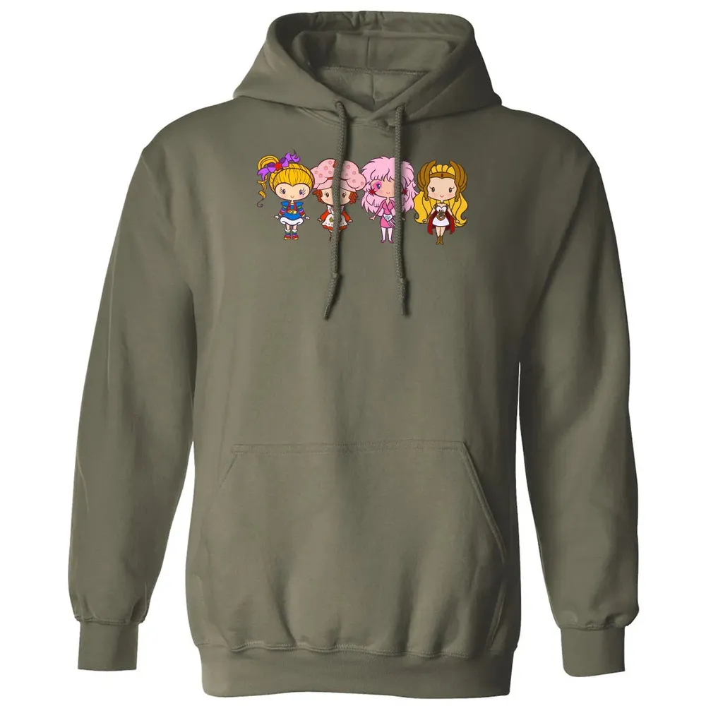 Eighties Ladies Classic Unisex Hoodie - 4