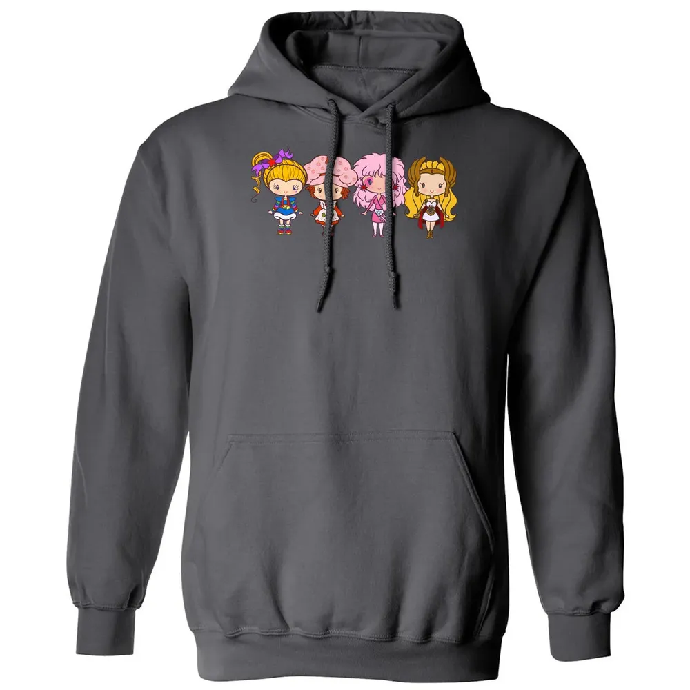 Eighties Ladies Classic Unisex Hoodie - 7