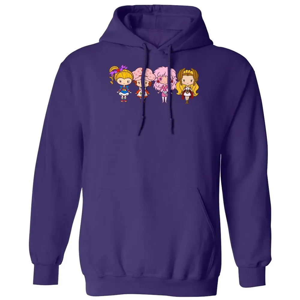 Eighties Ladies Classic Unisex Hoodie - 6