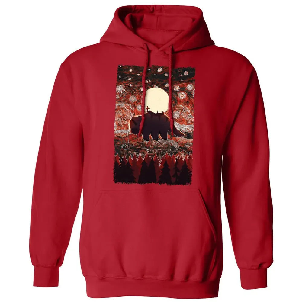 Flying Appa Starry Night Classic Unisex Hoodie - 5