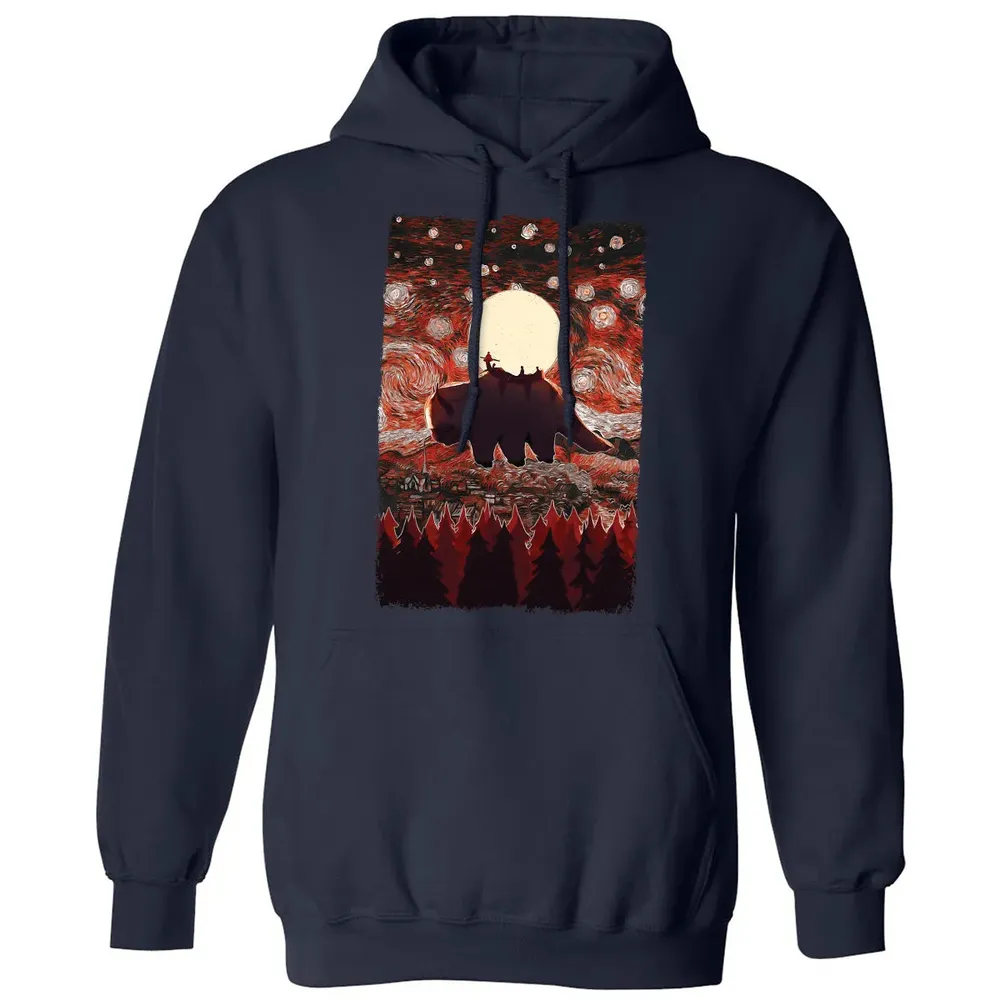 Flying Appa Starry Night Classic Unisex Hoodie - 2