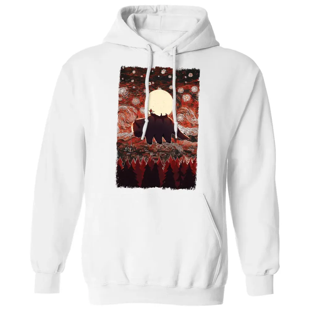 Flying Appa Starry Night Classic Unisex Hoodie - 11