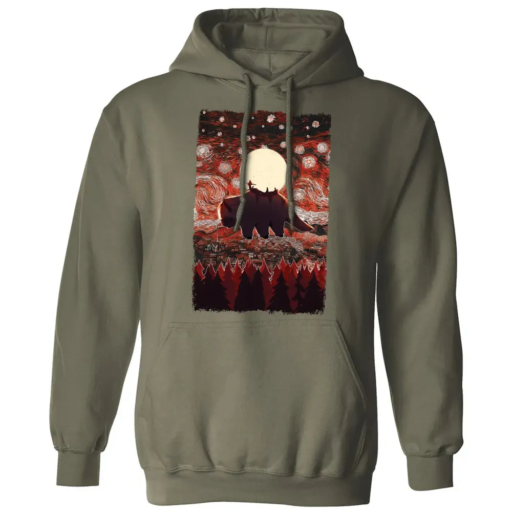 Flying Appa Starry Night Classic Unisex Hoodie - 4