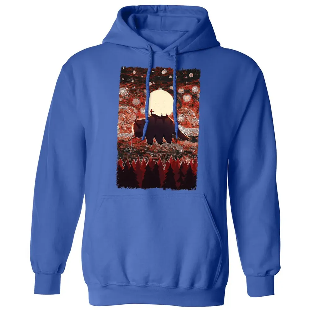 Flying Appa Starry Night Classic Unisex Hoodie - 9
