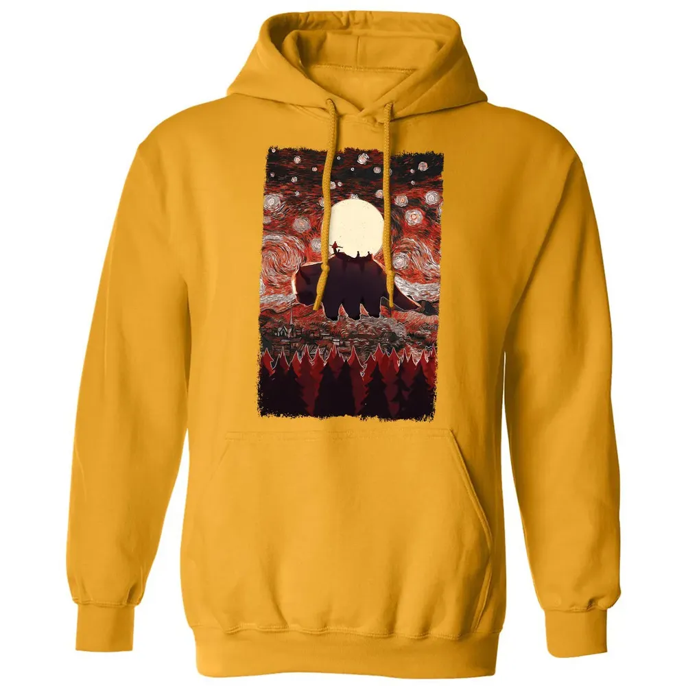 Flying Appa Starry Night Classic Unisex Hoodie - 12