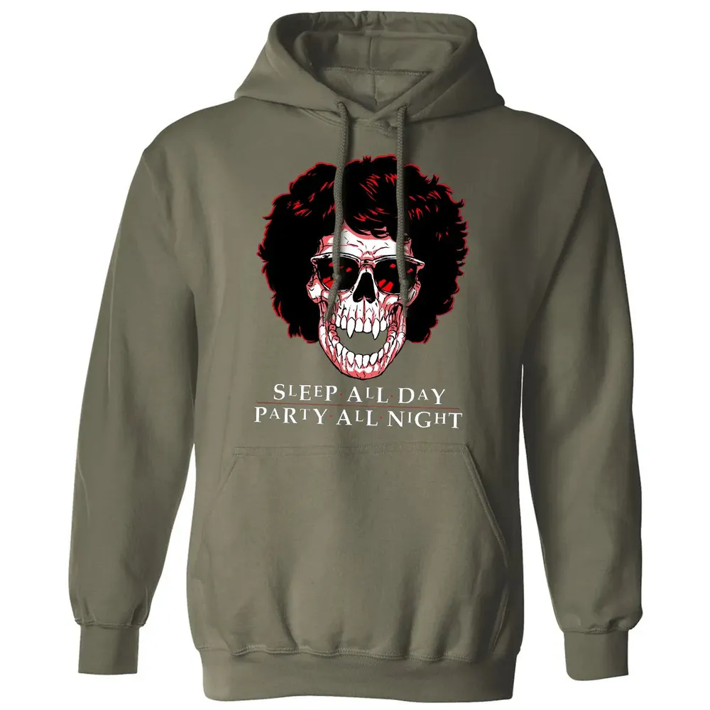 Sleep All Day Party All Night Classic Unisex Hoodie - 4