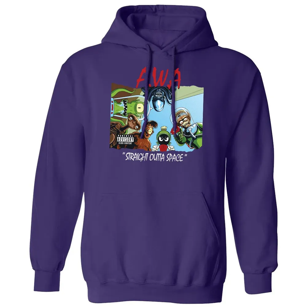 Aliens With Attitude Classic Unisex Hoodie - 6