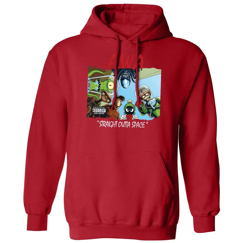Aliens With Attitude Classic Unisex Hoodie - 5