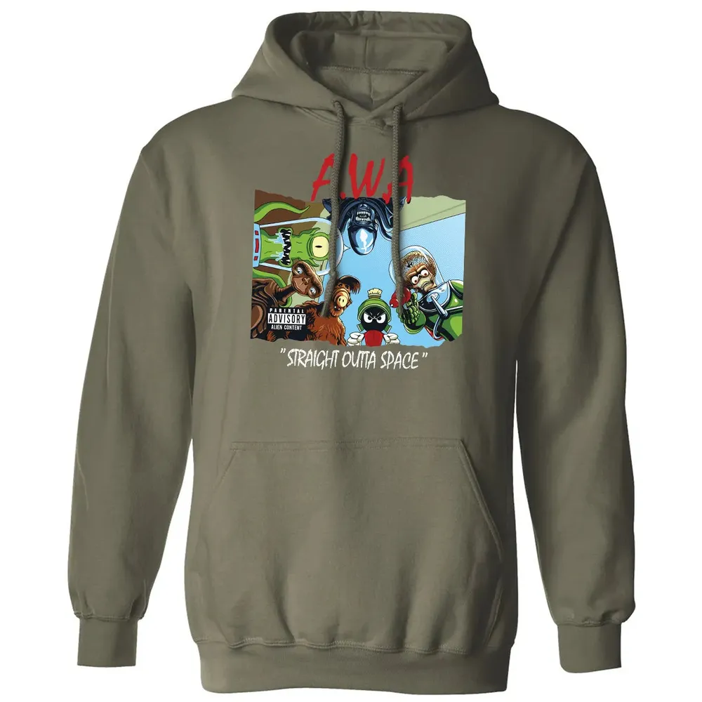 Aliens With Attitude Classic Unisex Hoodie - 4