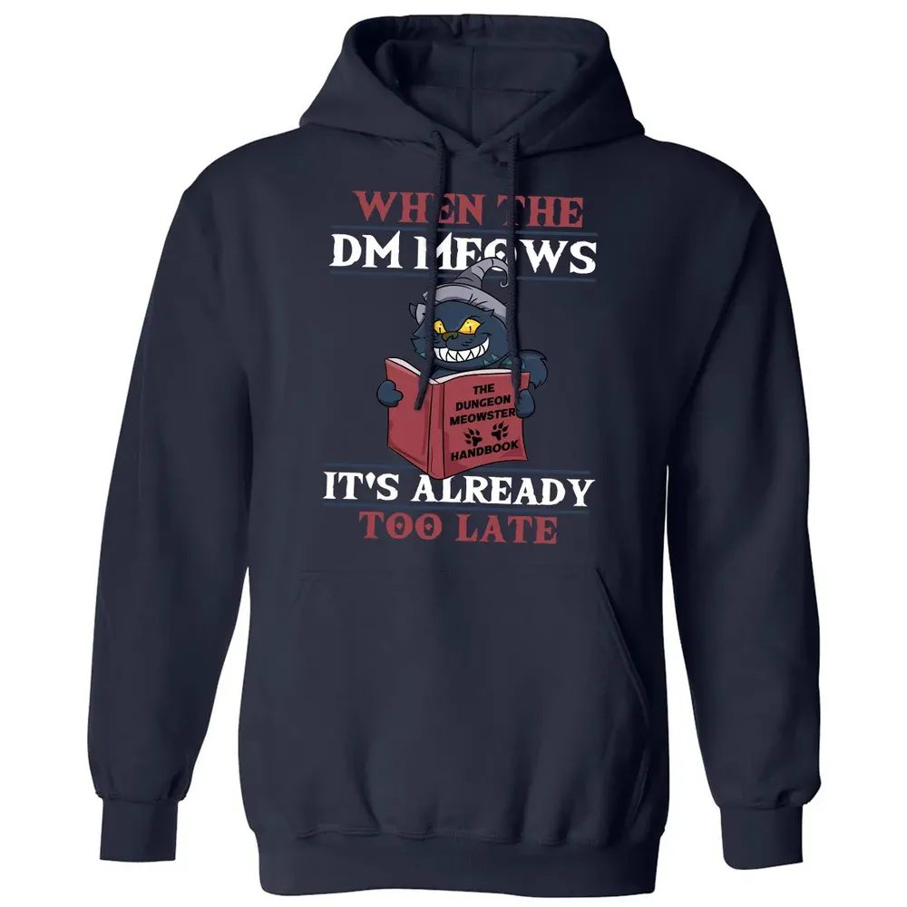 When The DM Meow Classic Unisex Hoodie - 2