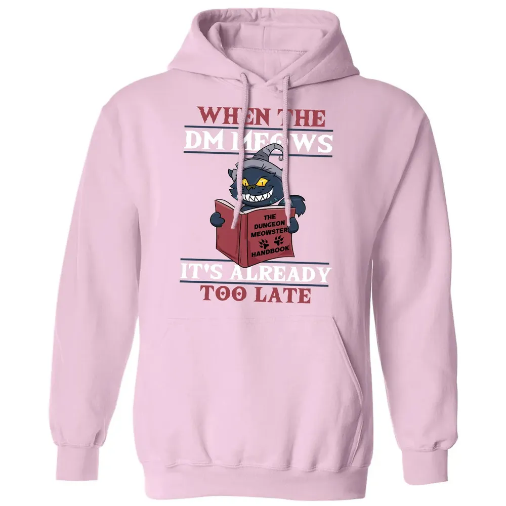 When The DM Meow Classic Unisex Hoodie - 3