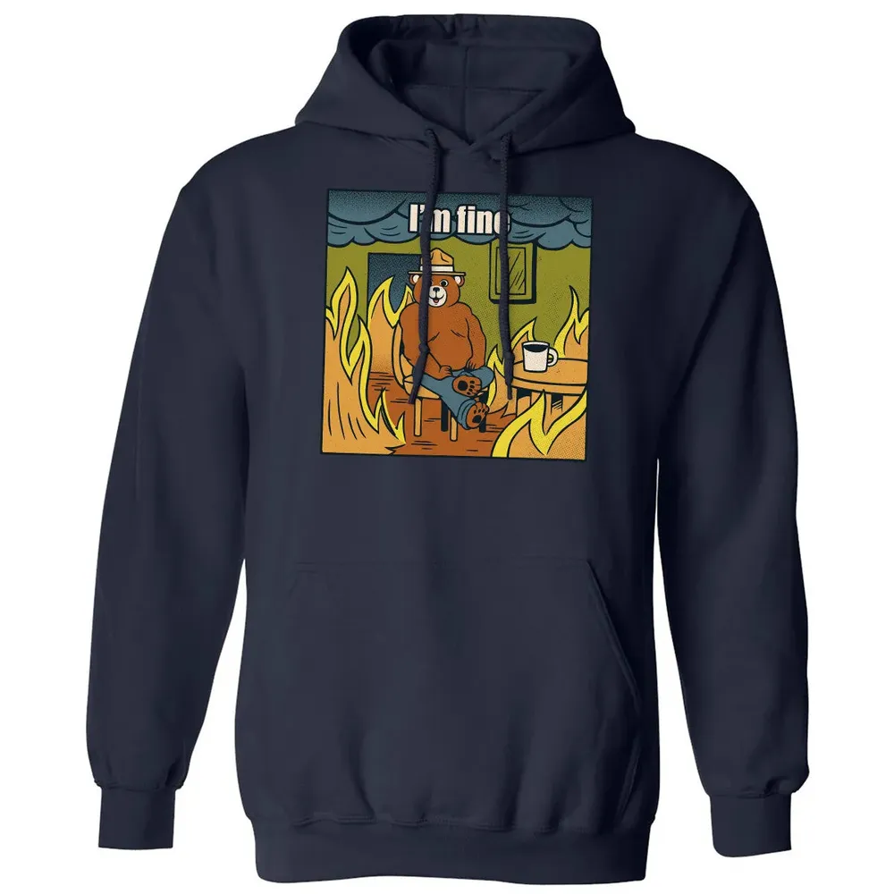 I'm Fine Classic Unisex Hoodie - 2