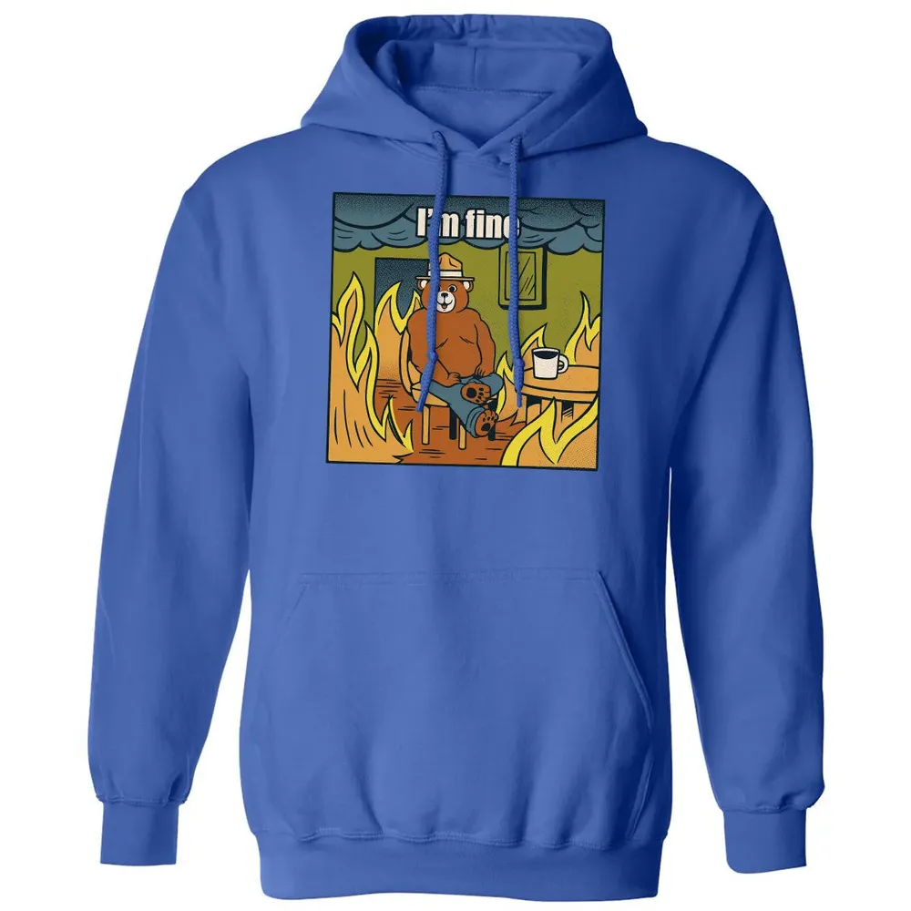 I'm Fine Classic Unisex Hoodie - 9