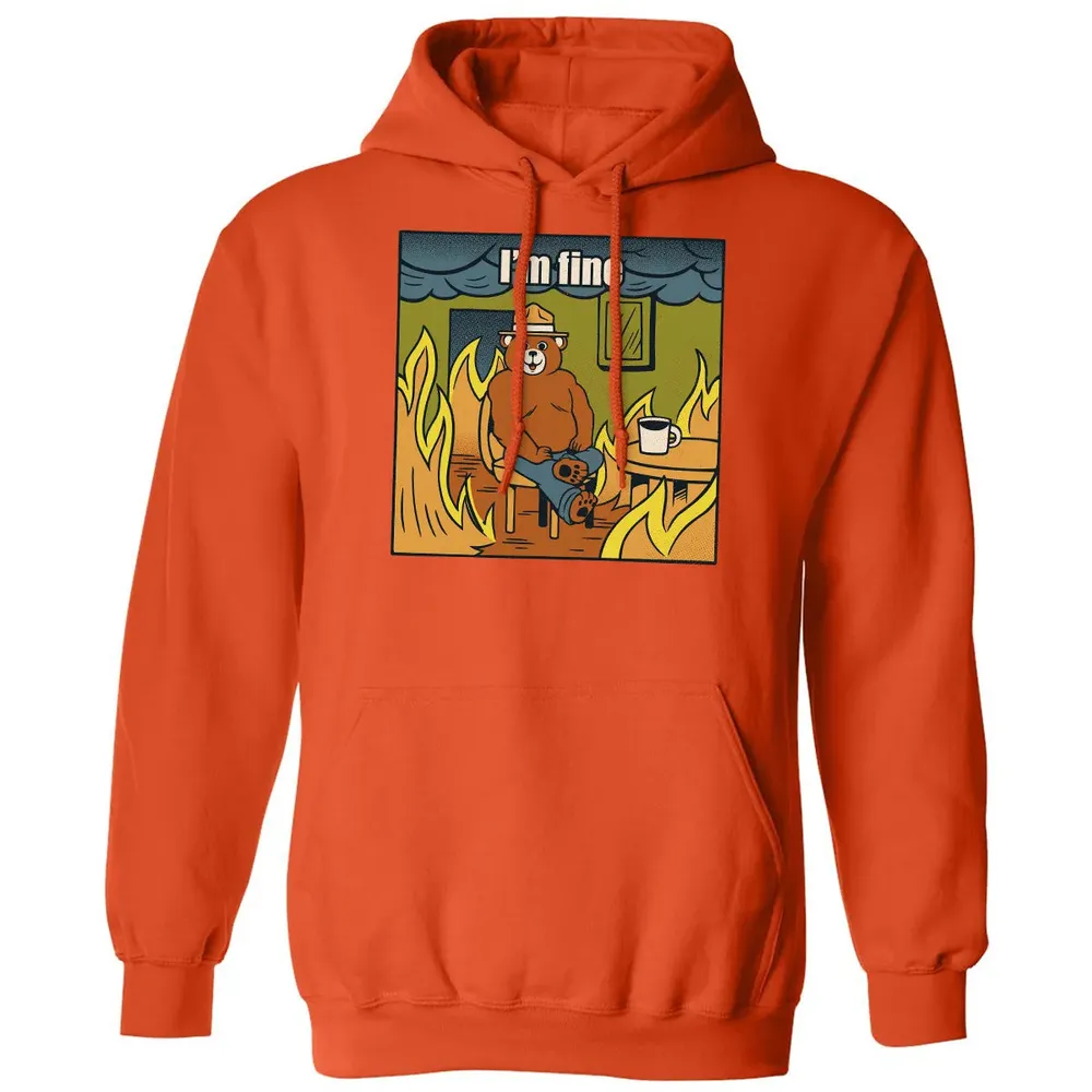 I'm Fine Classic Unisex Hoodie - 10