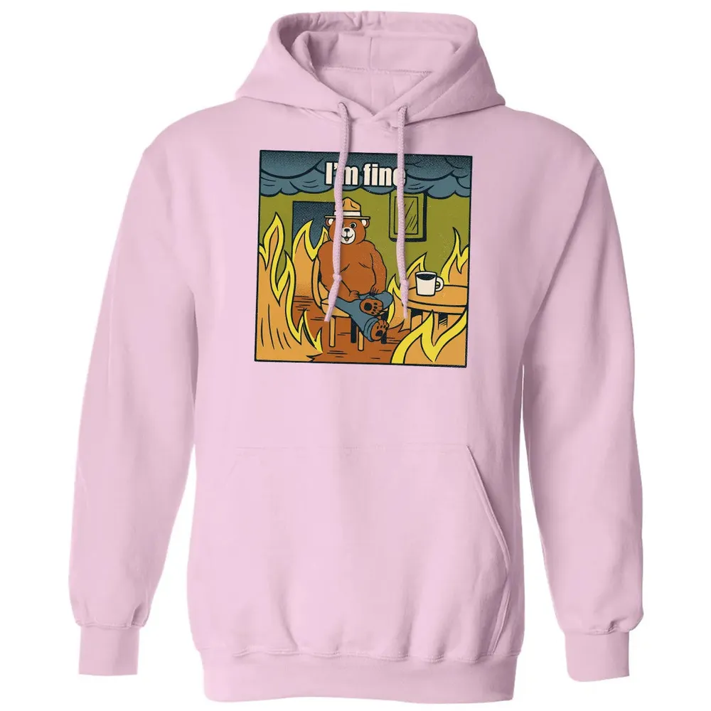 I'm Fine Classic Unisex Hoodie - 3