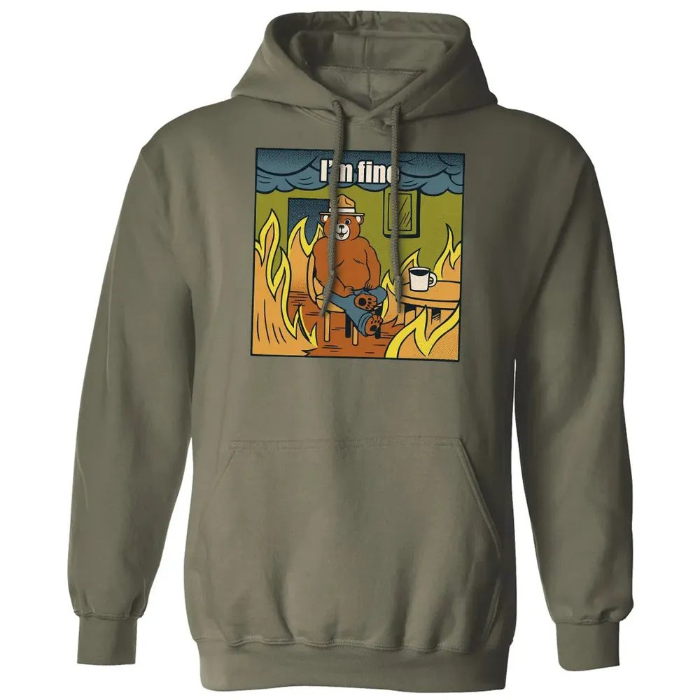 I'm Fine Classic Unisex Hoodie - 4