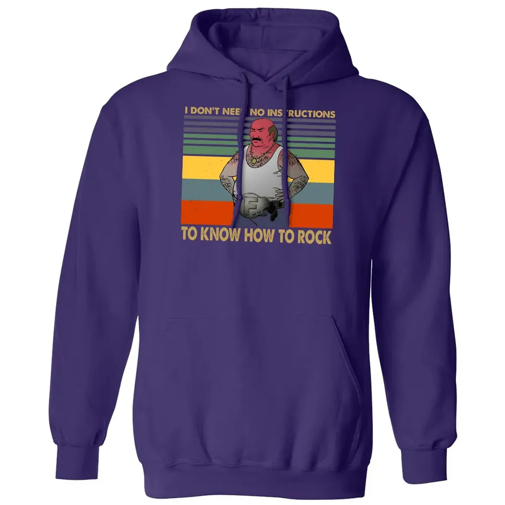 Need No Instructions Classic Unisex Hoodie - 6