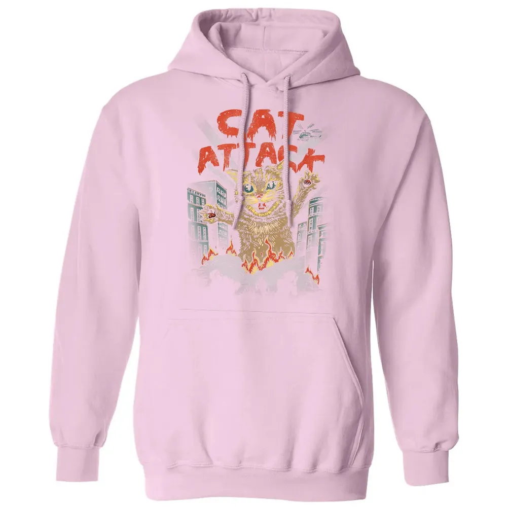 Cat Attack Classic Unisex Hoodie - 3