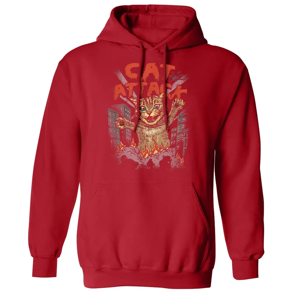Cat Attack Classic Unisex Hoodie - 5