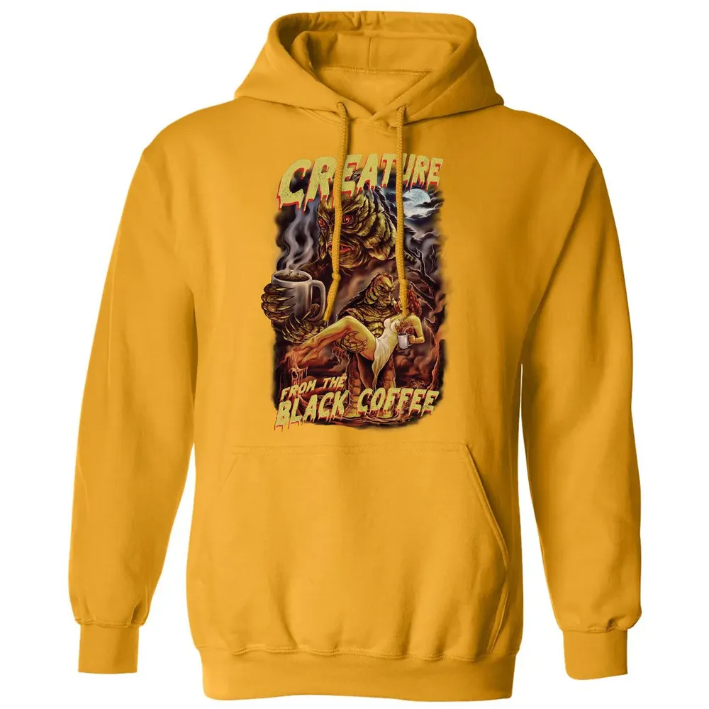 Creature From The Black Coffee Classic Unisex Hoodie - 12