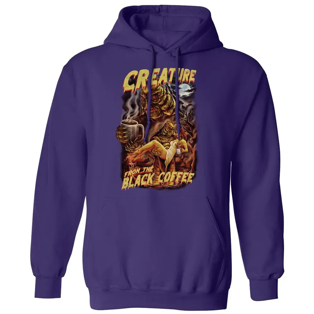 Creature From The Black Coffee Classic Unisex Hoodie - 6