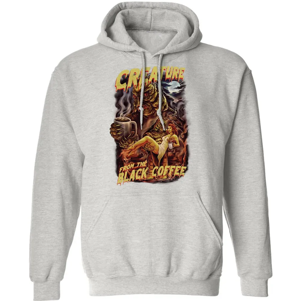 Creature From The Black Coffee Classic Unisex Hoodie - 8