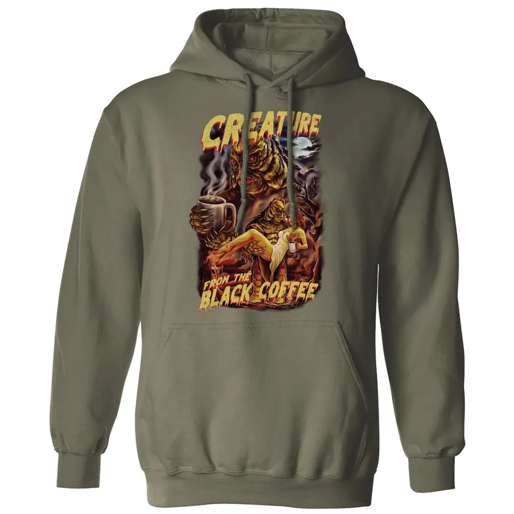 Creature From The Black Coffee Classic Unisex Hoodie - 4