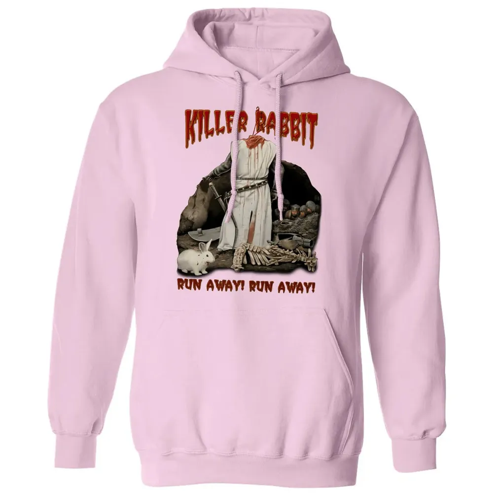 Killer Rabbit Run Away Classic Unisex Hoodie - 3