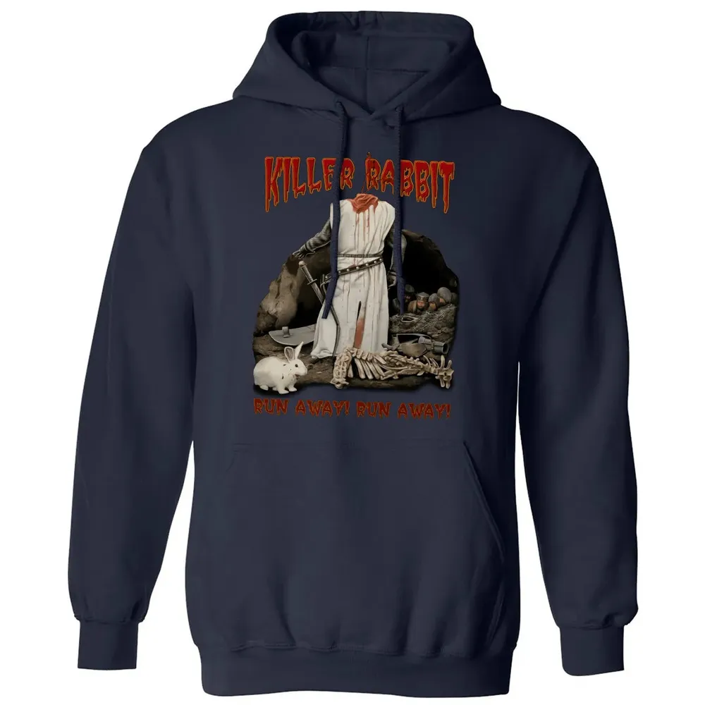 Killer Rabbit Run Away Classic Unisex Hoodie - 2