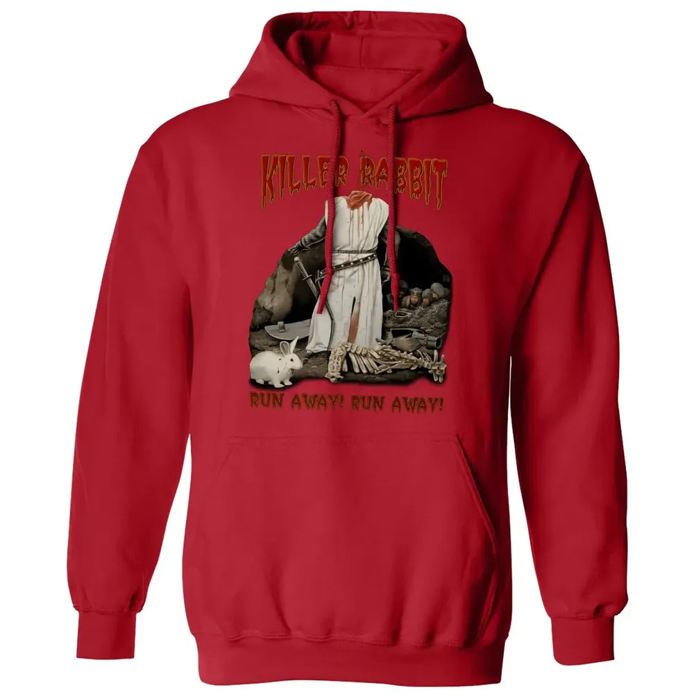 Killer Rabbit Run Away Classic Unisex Hoodie - 5