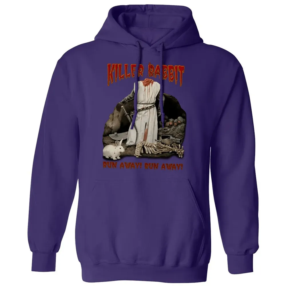 Killer Rabbit Run Away Classic Unisex Hoodie - 6
