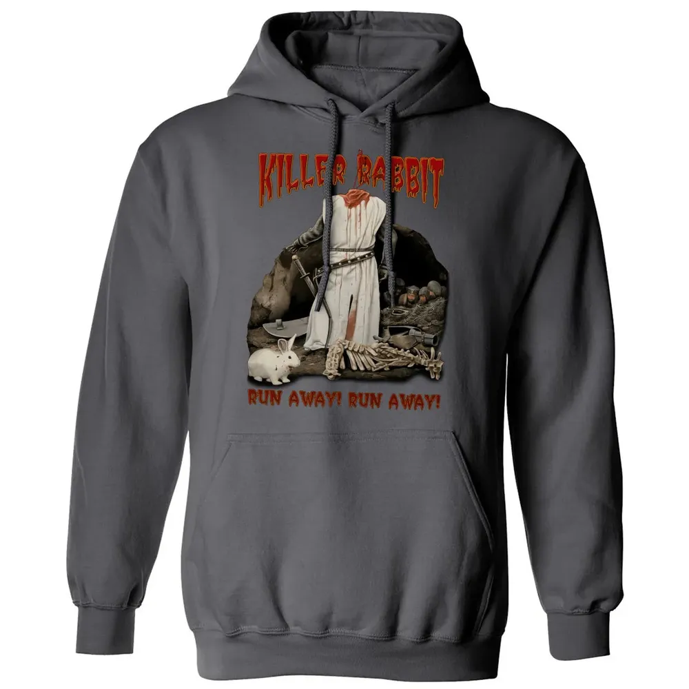 Killer Rabbit Run Away Classic Unisex Hoodie - 7